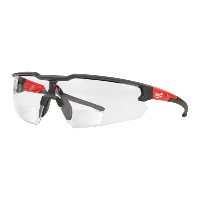 Очки MAGNIFIED (Магнифайд) с зоной коррекции +2.5 +2.5 CLEAR SAFETY GLASSES - 1PC MILWAUKEE 49324789
