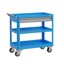 Тележка PLC 8006.0 (к) (Каркас RAL5015 гладкая полуматовая, ручка RAL7037 гладкая глянец - базовый) 133118 (к)