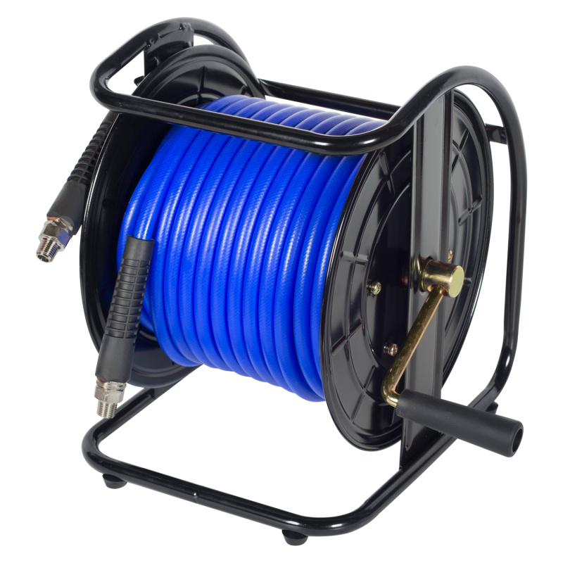 МАСТАК Катушка со шлангом высокого давления 8х12 мм, 20 м, резьба 1/4",681-08020HR