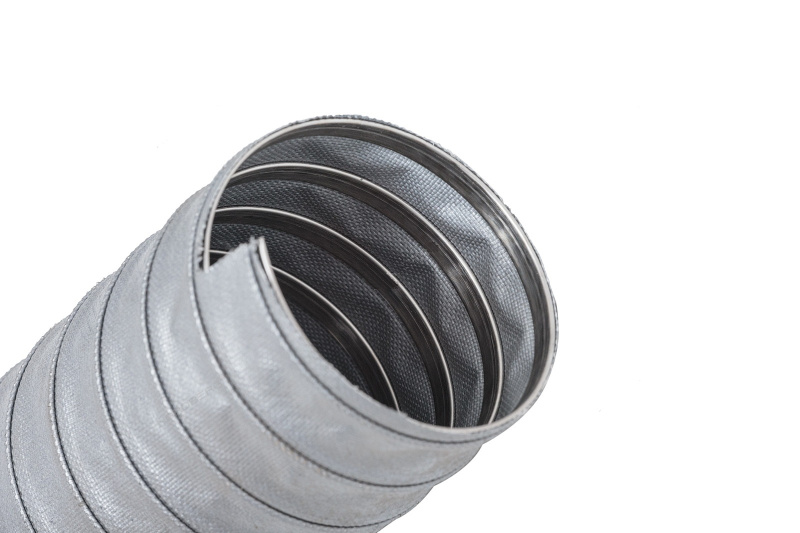 Шланг газоотводный Ø100мм, длина 10м, до +250°С (серый) NORDBERG HF102G10