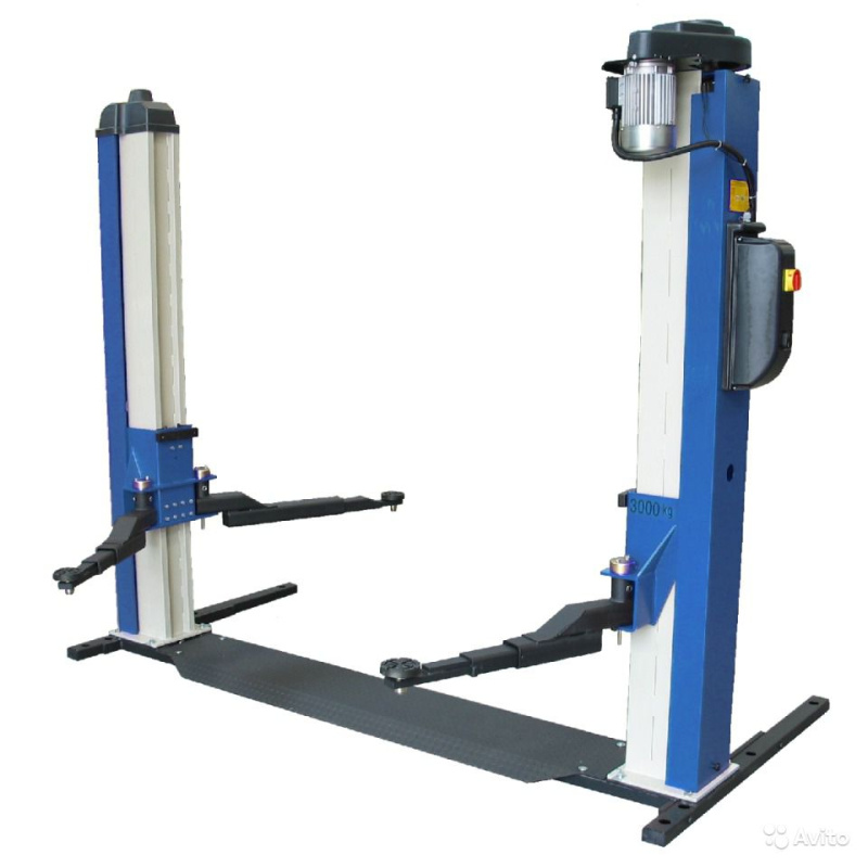 Подъемник двухстоечный г/п 4 т электромеханический с нижней синхронизацией WERTHER 253/3