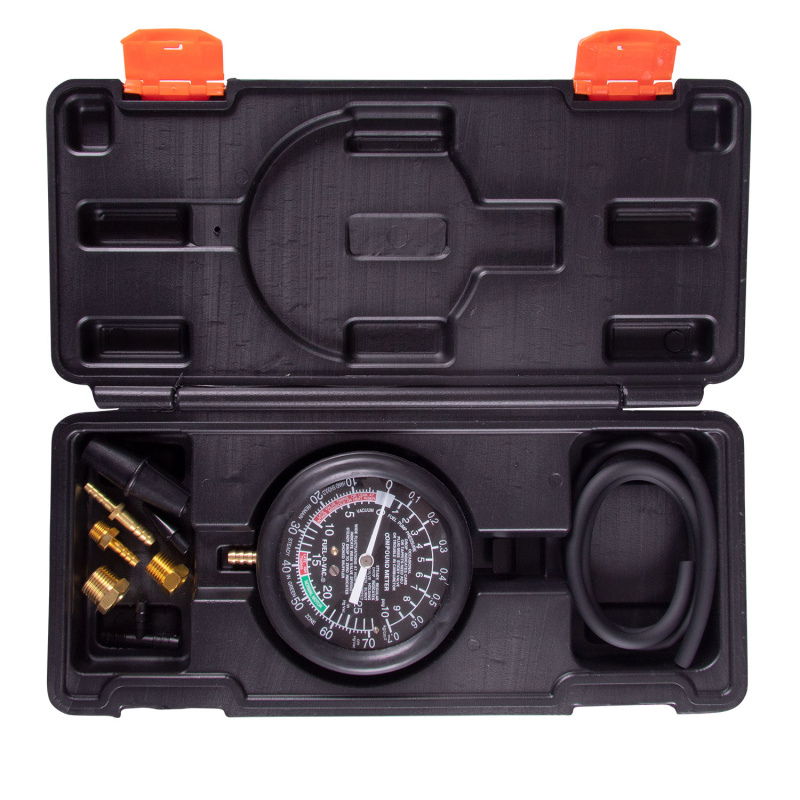 AFFIX Вакуумметр, от -1 до 1 бар, комплект адаптеров, кейс, 5 предметов AFFIX AF12030003C