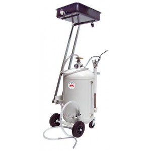 Пневматический сборник масла с опускаемой ванной, 80 л (9 щупов, ванна 22 л) 1835