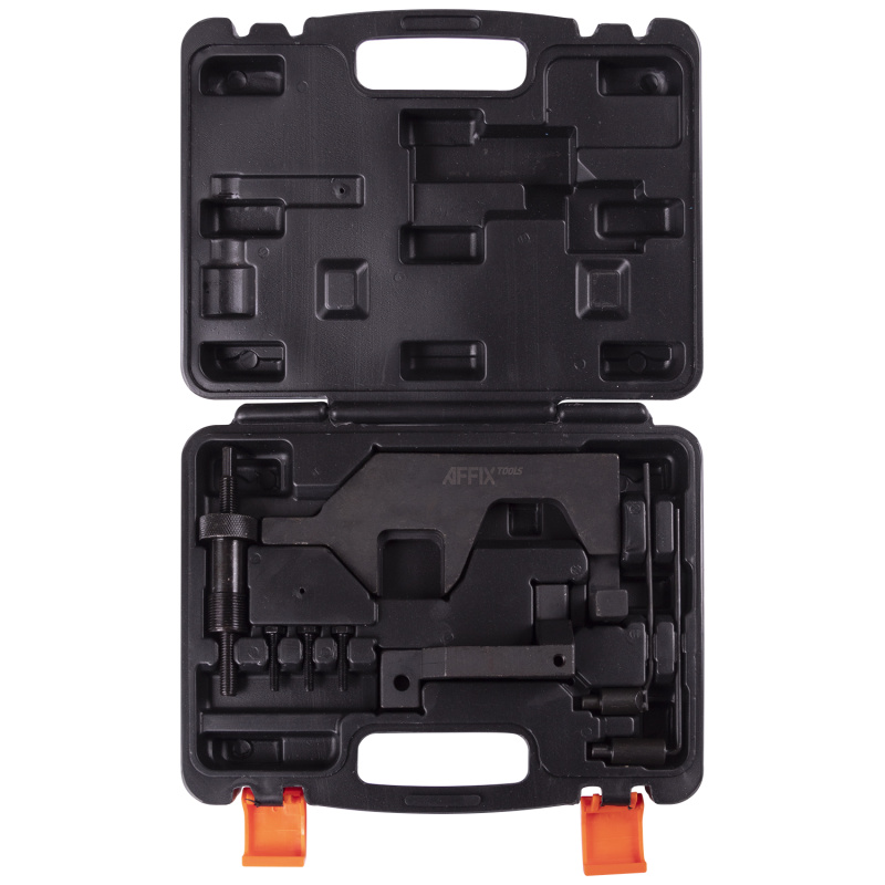 AFFIX Набор фиксаторов распредвала / коленвала, BMW N13/N18, кейс, 8 предметов AF10321228C