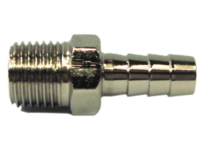 Фитинг 1/2х6mm резьба наружная/елочка 6mm EC830306