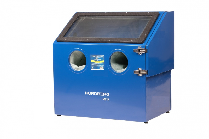 Камера пескоструйная настольная, боковая загрузка 110 л NORDBERG NS1K