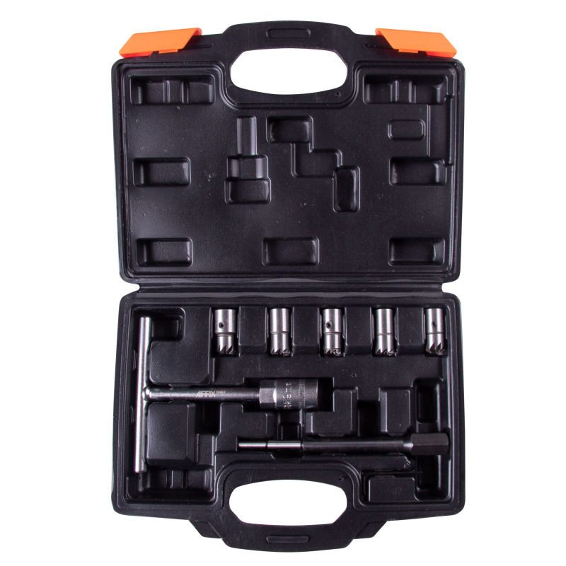 AFFIX Набор фрез для правки седел дизельных форсунок, кейс, 8 предметов AF10315007C