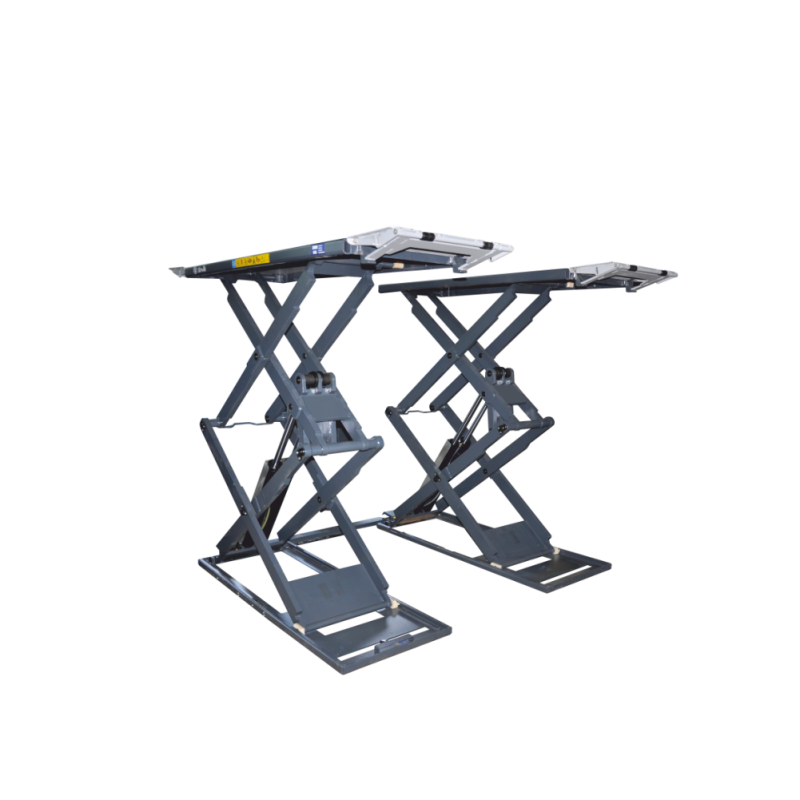 Ножничный электрогидравлический  подъемник заглубляемый (серый) ПГН-4000/Н-01