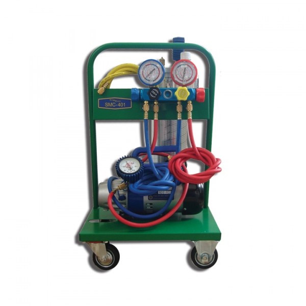 Заправочная станция с комплектом переходников и шлангов и мерной колбой SMC 401-1 C