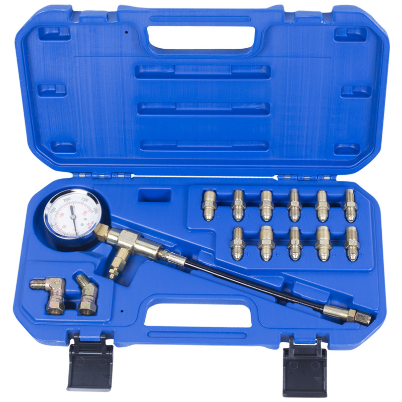 МАСТАК Манометр для измерения давления в тормозных системах, 14 предметов 120-50024C