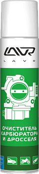 Очиститель карбюратора и дросселя LAVR 400 мл.  Ln1493